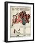 La Vie Parisienne, Rene Vincent, 1924, France-null-Framed Giclee Print