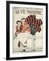 La Vie Parisienne, Rene Vincent, 1924, France-null-Framed Giclee Print