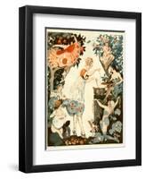 La Vie Parisienne, Vald'es, 1919, France-null-Framed Giclee Print