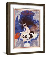 La vie Parisienne, Vald'es, 1920, France-null-Framed Giclee Print