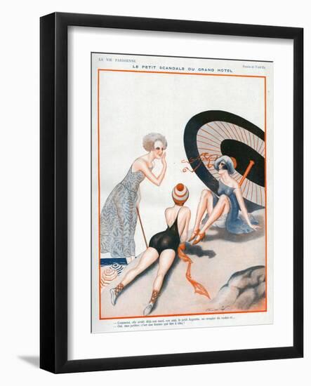 La Vie Parisienne, Vald'es, 1923, France-null-Framed Giclee Print