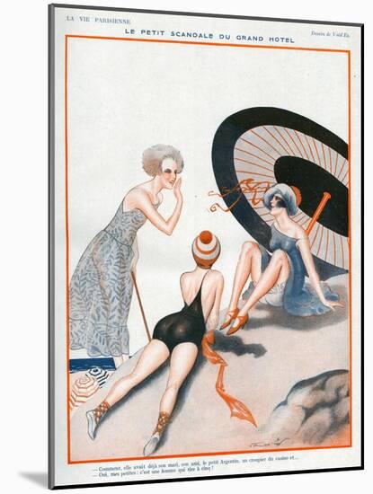 La Vie Parisienne, Vald'es, 1923, France-null-Mounted Giclee Print