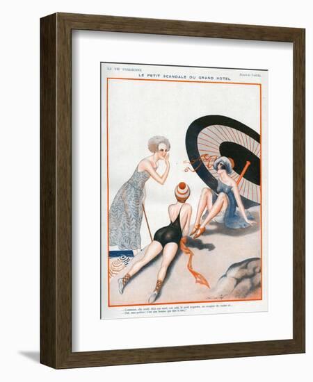 La Vie Parisienne, Vald'es, 1923, France-null-Framed Giclee Print