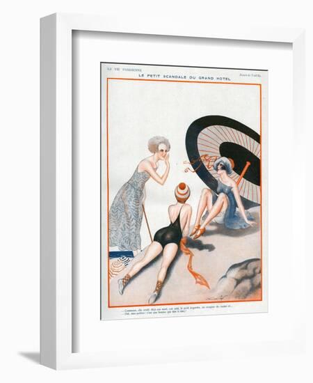 La Vie Parisienne, Vald'es, 1923, France-null-Framed Giclee Print