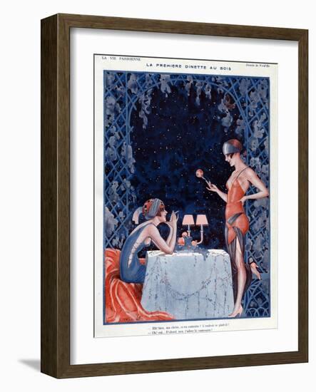 La Vie Parisienne, Vald'es, 1923, France-null-Framed Premium Giclee Print