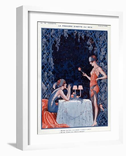 La Vie Parisienne, Vald'es, 1923, France-null-Framed Giclee Print