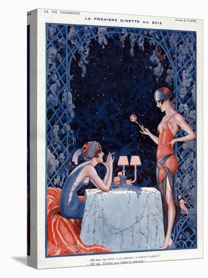 La Vie Parisienne, Vald'es, 1923, France-null-Stretched Canvas