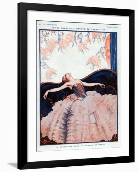 La Vie Parisienne, Vald'es, 1923, France-null-Framed Premium Giclee Print