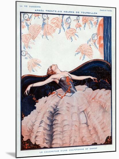 La Vie Parisienne, Vald'es, 1923, France-null-Mounted Giclee Print