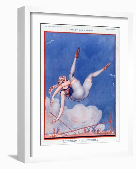 La Vie Parisienne, Vald'es, 1923, France-null-Framed Giclee Print