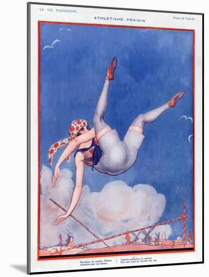 La Vie Parisienne, Vald'es, 1923, France-null-Mounted Giclee Print