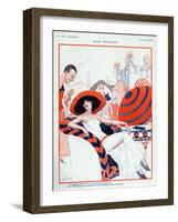 La Vie Parisienne, Vald'es, 1923, France-null-Framed Giclee Print