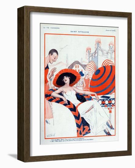 La Vie Parisienne, Vald'es, 1923, France-null-Framed Giclee Print