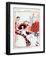 La Vie Parisienne, Vald'es, 1923, France-null-Framed Giclee Print