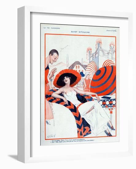 La Vie Parisienne, Vald'es, 1923, France-null-Framed Giclee Print