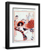 La Vie Parisienne, Vald'es, 1923, France-null-Framed Giclee Print