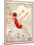 La Vie Parisienne, Vald'es, 1924, France-null-Mounted Giclee Print