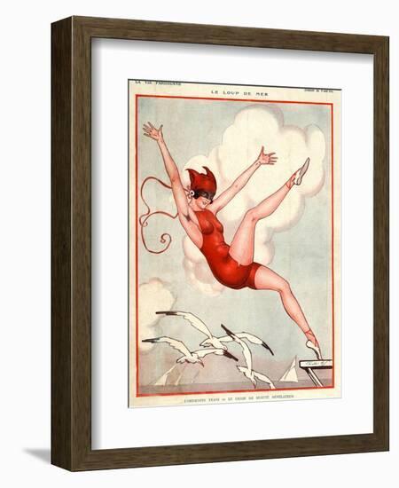 La Vie Parisienne, Vald'es, 1924, France-null-Framed Giclee Print