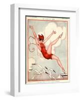 La Vie Parisienne, Vald'es, 1924, France-null-Framed Giclee Print