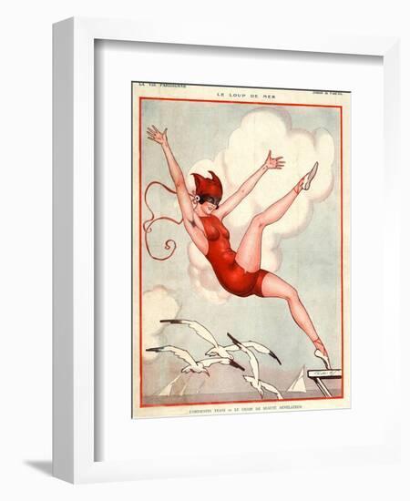 La Vie Parisienne, Vald'es, 1924, France-null-Framed Giclee Print