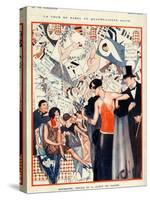 La Vie Parisienne, Vald'es, 1924, France-null-Stretched Canvas