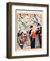 La Vie Parisienne, Vald'es, 1924, France-null-Framed Giclee Print