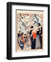 La Vie Parisienne, Vald'es, 1924, France-null-Framed Giclee Print