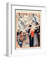 La Vie Parisienne, Vald'es, 1924, France-null-Framed Giclee Print