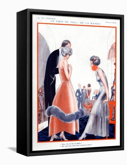 La Vie Parisienne, Vald'es, 1924, France-null-Framed Stretched Canvas