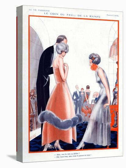 La Vie Parisienne, Vald'es, 1924, France-null-Stretched Canvas