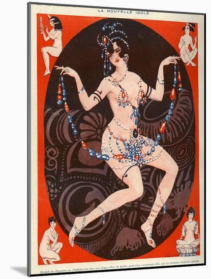 La Vie Parisienne, Vald'es, 1929, France-null-Mounted Giclee Print