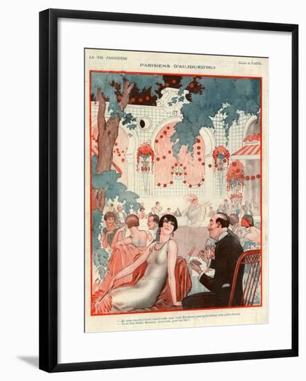 La Vie Parisienne, Vald'es, France-null-Framed Giclee Print