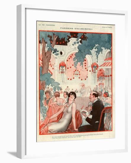 La Vie Parisienne, Vald'es, France-null-Framed Giclee Print