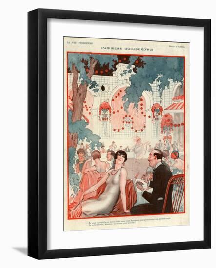 La Vie Parisienne, Vald'es, France-null-Framed Giclee Print