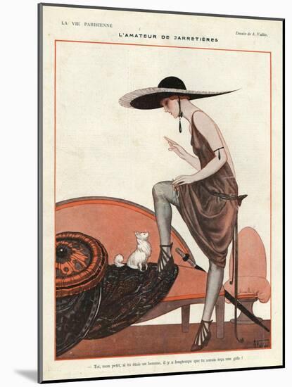 La Vie Parisienne, Vallee, 1922, France-null-Mounted Giclee Print