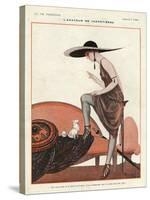 La Vie Parisienne, Vallee, 1922, France-null-Stretched Canvas