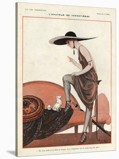 La Vie Parisienne, Vallee, 1922, France-null-Stretched Canvas