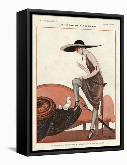 La Vie Parisienne, Vallee, 1922, France-null-Framed Stretched Canvas