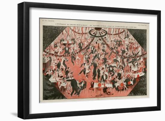 La Vie Parisienne, Vallee, 1924, France-null-Framed Giclee Print