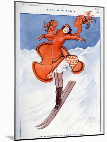 La Vie Parisienne, Zajac, 1922, France-null-Mounted Giclee Print