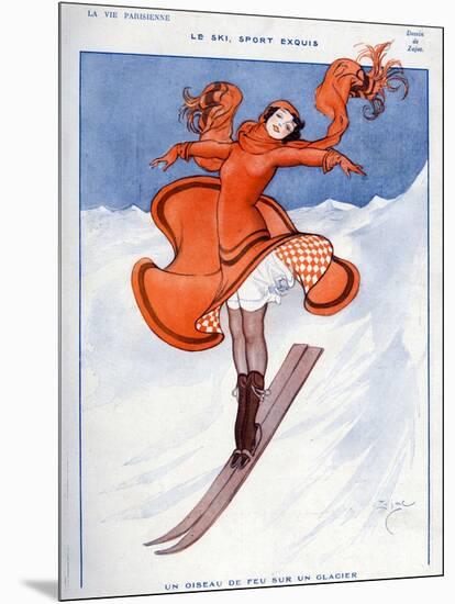 La Vie Parisienne, Zajac, 1922, France-null-Mounted Giclee Print
