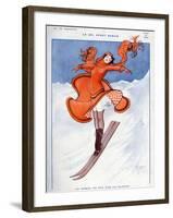 La Vie Parisienne, Zajac, 1922, France-null-Framed Giclee Print