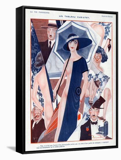 La Vie Parisienne, Zaliouk, 1923, France-null-Framed Stretched Canvas