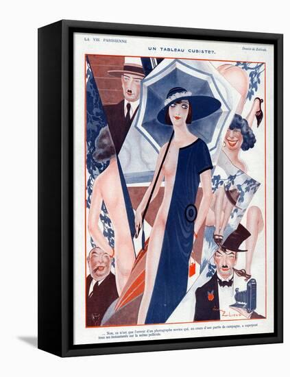 La Vie Parisienne, Zaliouk, 1923, France-null-Framed Stretched Canvas