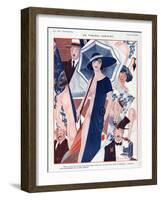 La Vie Parisienne, Zaliouk, 1923, France-null-Framed Giclee Print