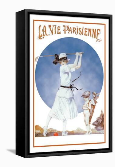 La Vie Parisienne-null-Framed Stretched Canvas