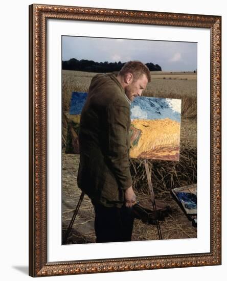 La vie passionnee by Vincent Van Gogh Lust For Life by VincenteMinnelli with Kirk Douglas, 1956 (ph-null-Framed Photo