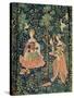 La Vie Seigneuriale: Embroidery, circa 1500-null-Stretched Canvas