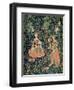 La Vie Seigneuriale: Embroidery, circa 1500-null-Framed Giclee Print