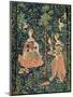 La Vie Seigneuriale: Embroidery, circa 1500-null-Mounted Giclee Print